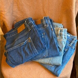 Bundle of 4 Women's Jeans Collection, Madewell, ASOS & Joe’s